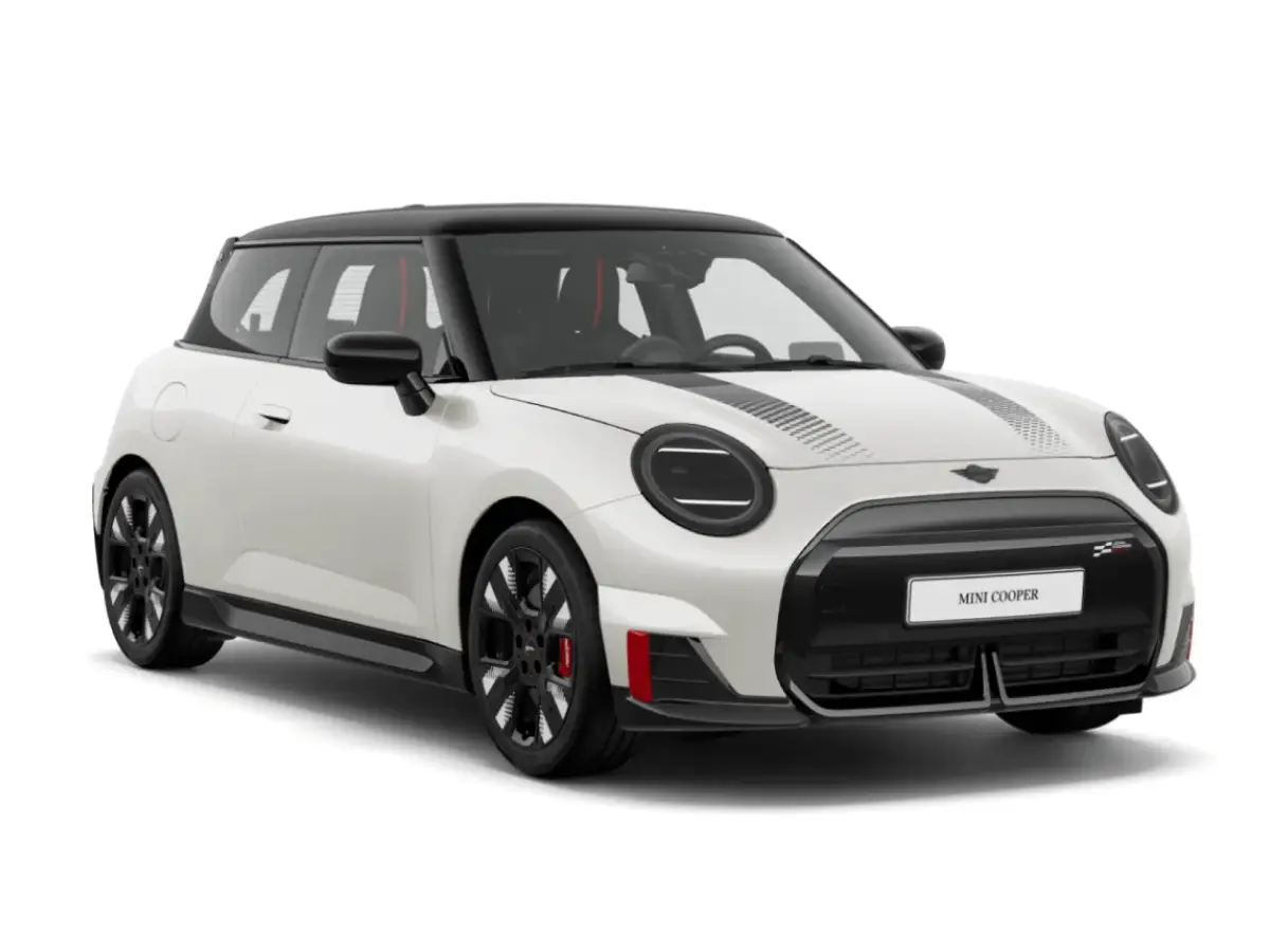MINI Cooper SE Nanuq White JCW